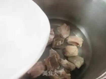Make Peanut rice for ribs step 2