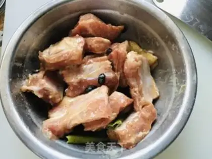 Make Bean evaporated ribs step 3