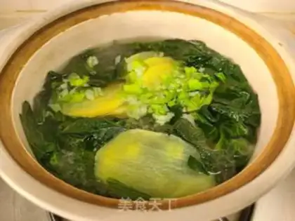 Make Potato spinach soup step 4