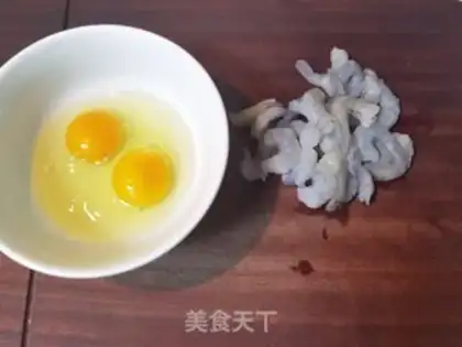Make Shrimp eggs step 0
