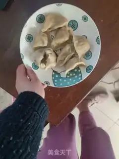 Make Seven stars to fry dumplings step 0