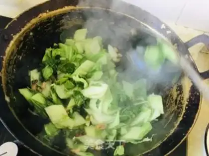 Make Gourmet, fried cabbage step 4