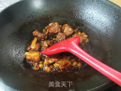 Make Peanut rice for ribs step 11