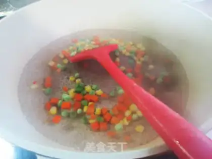 Make The groceries fried chicken chest step 6
