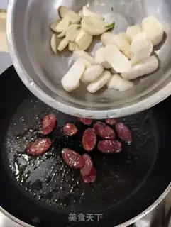 Make Cream and sausage step 5