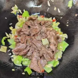 Make Fried beef step 8