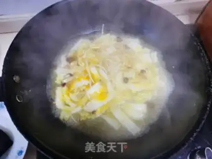 Make Sour soup, fat cow step 5