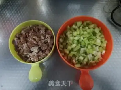 Make Celery beef step 1