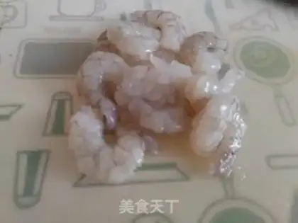 Make cucumber shrimp step 2