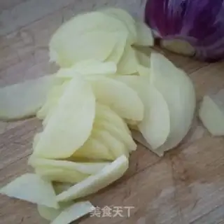 Make Onion potatoes step 1