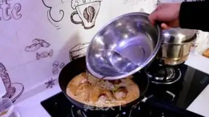 Make Chicken-legged rice step 3
