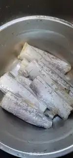 Make Pire salt garlic fragrance step 0