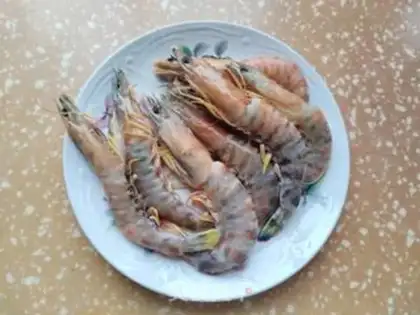 Make Shrimp tofu step 0
