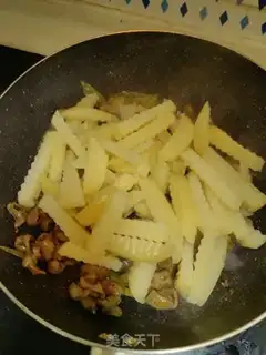 Make ♪ Toast potato intestines ♪ step 5