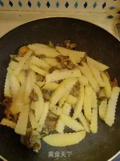 Make ♪ Toast potato intestines ♪ step 6
