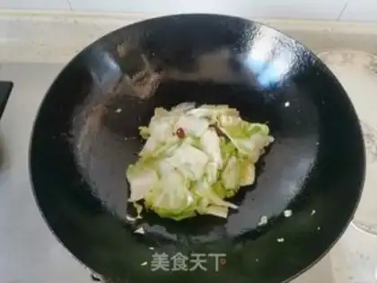 Make Clear the cabbage step 4