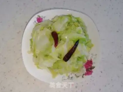 Make Clear the cabbage step 5