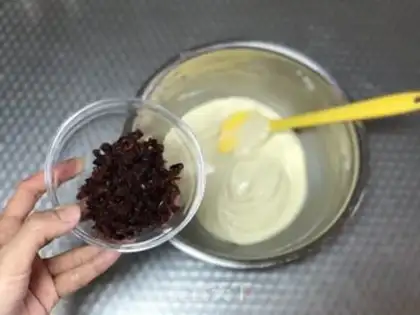 Make Milk cranberry potatoes step 1