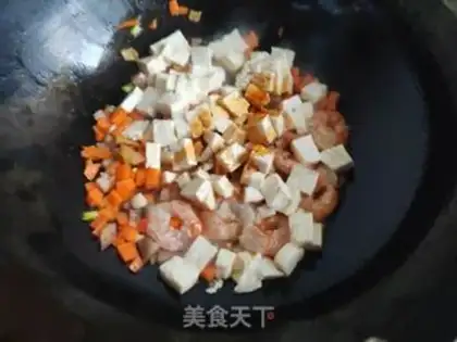 Make Shrimp tofu step 8
