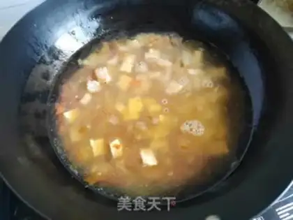 Make Shrimp tofu step 9