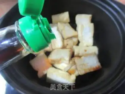 Make Shrimp dry tofu step 4