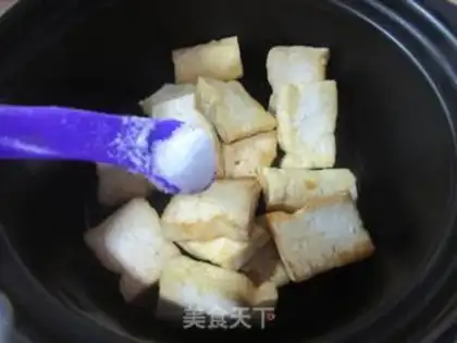 Make Shrimp dry tofu step 5