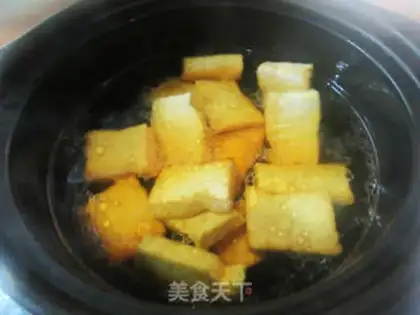 Make Shrimp dry tofu step 7