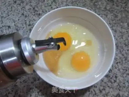 Make Beef fried eggs step 2