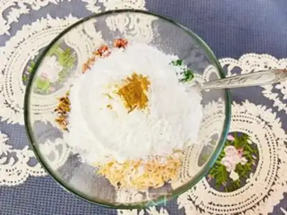 Make Carrot pancakes step 1