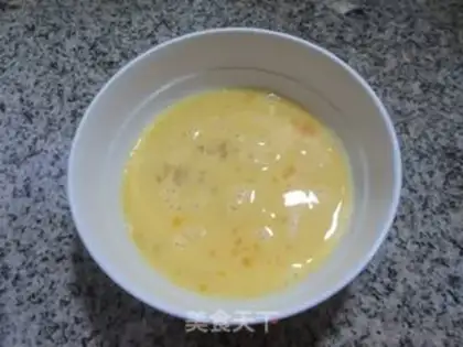 Make Beef fried eggs step 3