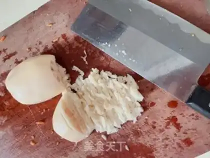 Make Gold egg dumplings step 2