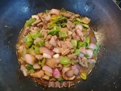 Make Onion fried liver step 6