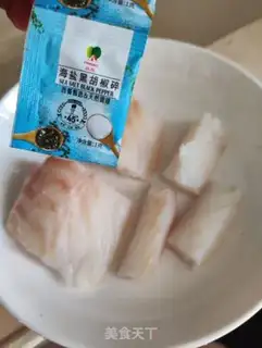 Make Black pepper garlic cod step 2
