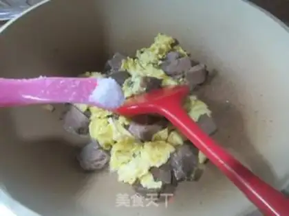 Make Beef fried eggs step 6