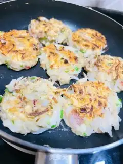 Make Carrot pancakes step 4