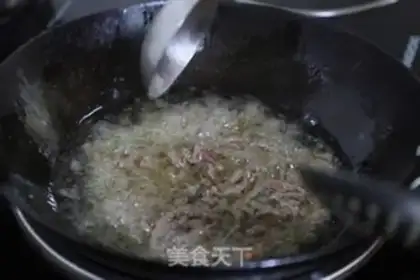 Make Fudge-dry sauce step 1