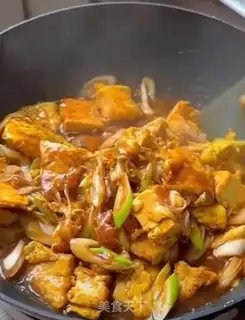 Make Tofu onions step 9