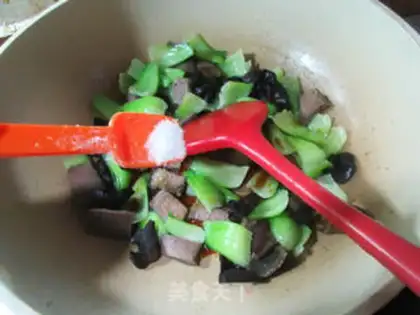 Make Black-muck beef fried vegetables step 7