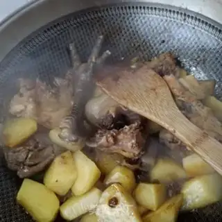 Make Potato-painted cock step 8