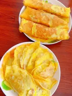 Make Gold egg dumplings step 9