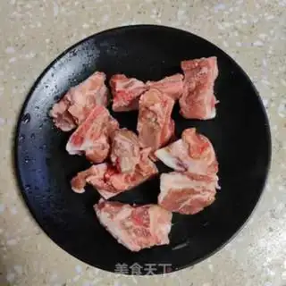Make Olive pig belly soup step 1
