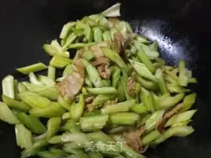 Make Celery and meat step 6