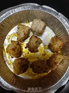 Make Powder meatballs step 4