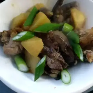 Make Potato-painted cock step 15