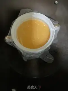 Make Tomato beef steamed eggs step 9