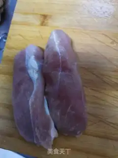 Make Garlic fried meat step 1
