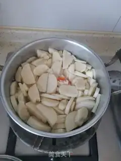 Make White fried meat step 2