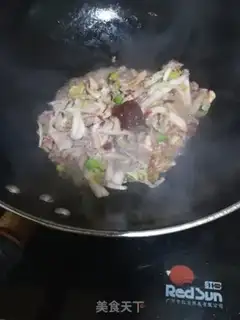 Make Beef butter, mushroom cabbage step 4