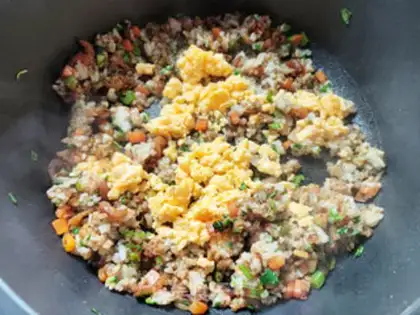 Make A mustard rice step 10