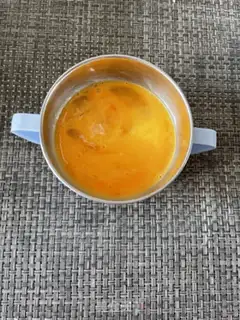 Make Spinach fried eggs step 2